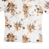 HOWARD CALIFORNIA Womens Shirt White Floral M