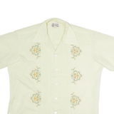 CHICHEN-ITZA Womens Shirt Green Floral L
