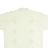 CHICHEN-ITZA Womens Shirt Green Floral L