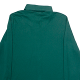 PAUL RODGERS Womens Plain Shirt Green Long Sleeve S