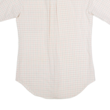 MITSUKOSHI Mens Shirt White Check M