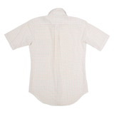 MITSUKOSHI Mens Shirt White Check M