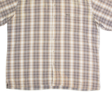 DICKIES Mens Shirt Brown Check 2XL