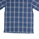 CARHARTT Mens Shirt Blue Check L