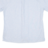 BARBOUR Mens Shirt Blue Striped M