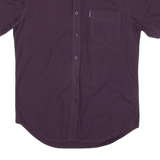 BEN SHERMAN Mens Plain Shirt Purple S