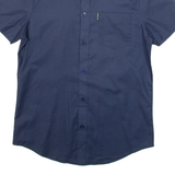 BEN SHERMAN Mens Plain Shirt Blue XS
