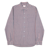 LEVI'S Mens Shirt Red Check Long Sleeve S