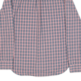 LEVI'S Mens Shirt Red Check Long Sleeve S