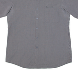 DKNY Mens Shirt Black Check L
