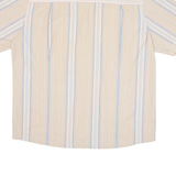 WRANGLER Mens Shirt Beige Striped XL