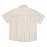 WRANGLER Mens Shirt Beige Striped XL