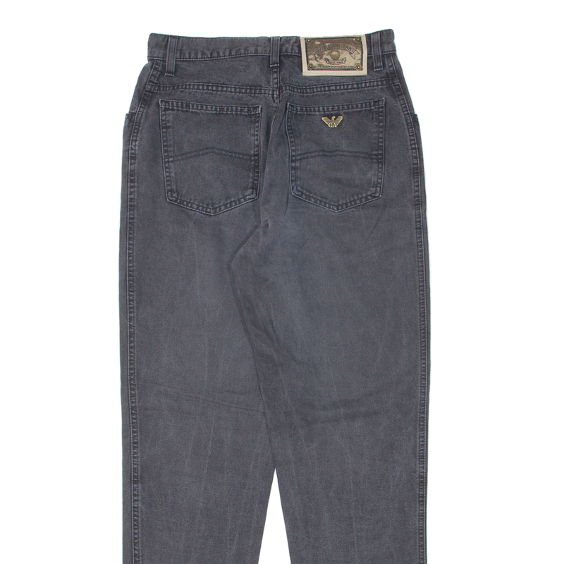 ARMANI JEANS Womens Jeans Grey Regular Mom W27 L30