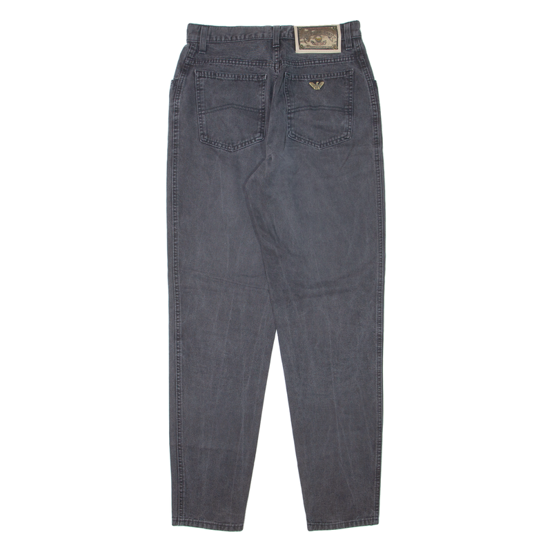 ARMANI JEANS Womens Jeans Grey Regular Mom W27 L30