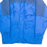 Mens Jacket Blue Striped XL