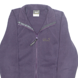 JACK WOLFSKIN Womens Fleece Jacket Purple S