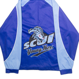 SW4U Mens Shell Jacket Blue Hooded M