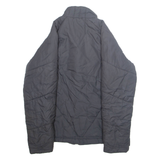 ADIDAS Womens Puffer Coat Grey Nylon S