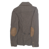 RED SEAL Womens Blazer Jacket Brown Wool M