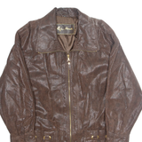 GIN ALEUTI Mens Jacket Brown L