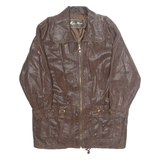 GIN ALEUTI Mens Jacket Brown L