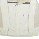 COLUMBIA Mens Jacket Cream Nylon L