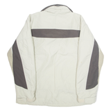 COLUMBIA Mens Jacket Cream Nylon L