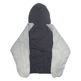 FILA Mens Rain Jacket Black Hooded XL