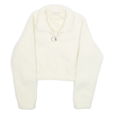 URBAN CLASSICS Cropped Womens Pullover Jacket Cream XS