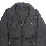 ELLESSE Mens Puffer Coat Black S