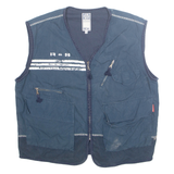 REPLAY Mens Gilet Blue L