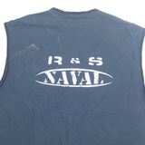 REPLAY Mens Gilet Blue L