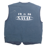 REPLAY Mens Gilet Blue L