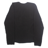 Womens Blazer Jacket Black Velvet M