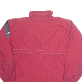 CAT Mens Pullover Jacket Red Nylon L
