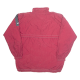 CAT Mens Pullover Jacket Red Nylon L