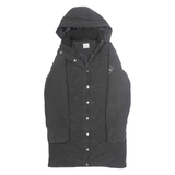 KANGAROOS Womens Jacket Black Hooded M