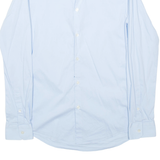 DKNY Mens Formal Shirt Blue Long Sleeve S