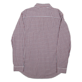 TIMBERLAND Slim Fit Mens Shirt Blue Check Long Sleeve XL