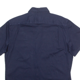 DKNY Mens Plain Shirt Blue 90s XL