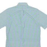 RALPH LAUREN Mens Shirt Green Check XS