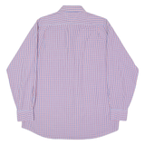 TOMMY HILFIGER Mens Shirt Blue Check Long Sleeve XL