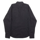 GUESS Mens Plain Shirt Black Long Sleeve L