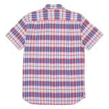 LACOSTE Mens Shirt Red Check S