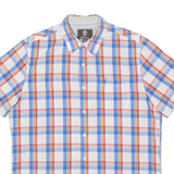 TIMBERLAND Mens Shirt White Check M
