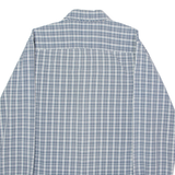 TIMBERLAND Mens Shirt Grey Check Long Sleeve M