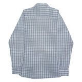 TIMBERLAND Mens Shirt Grey Check Long Sleeve M