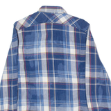 G-STAR RAW Tailor Western Mens Shirt Blue Plaid Long Sleeve S
