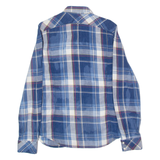 G-STAR RAW Tailor Western Mens Shirt Blue Plaid Long Sleeve S