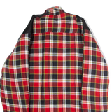 CHALET Mens Lumberjack Jacket Red Flannel Check L